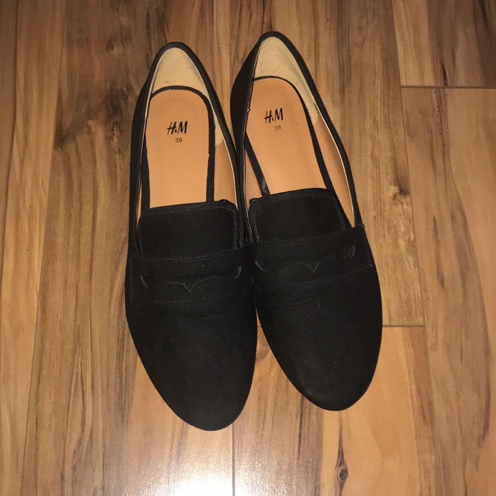 H&M brand black flats